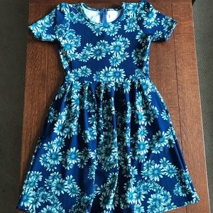 Floral Lularoe Amelia Dress